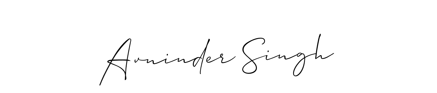 It looks lik you need a new signature style for name Avninder Singh. Design unique handwritten (Allison_Script) signature with our free signature maker in just a few clicks. Avninder Singh signature style 2 images and pictures png