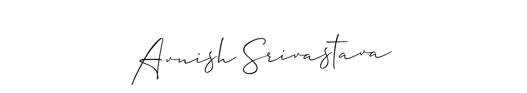 Once you've used our free online signature maker to create your best signature Allison_Script style, it's time to enjoy all of the benefits that Avnish Srivastava name signing documents. Avnish Srivastava signature style 2 images and pictures png