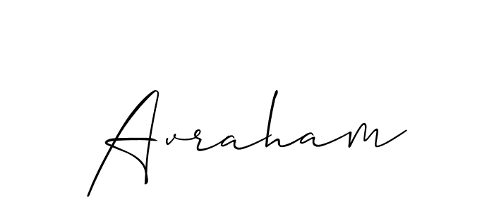 You should practise on your own different ways (Allison_Script) to write your name (Avraham) in signature. don't let someone else do it for you. Avraham signature style 2 images and pictures png