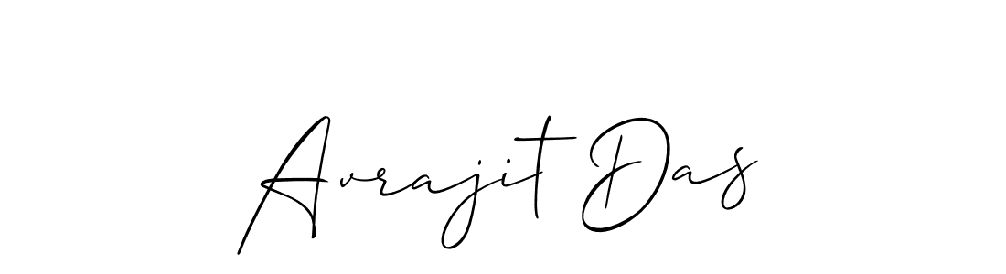 How to make Avrajit Das signature? Allison_Script is a professional autograph style. Create handwritten signature for Avrajit Das name. Avrajit Das signature style 2 images and pictures png