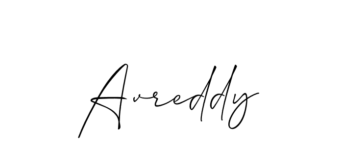 Make a beautiful signature design for name Avreddy. Use this online signature maker to create a handwritten signature for free. Avreddy signature style 2 images and pictures png