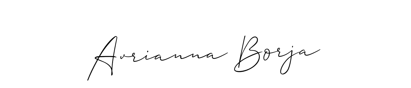 Make a beautiful signature design for name Avrianna Borja. Use this online signature maker to create a handwritten signature for free. Avrianna Borja signature style 2 images and pictures png