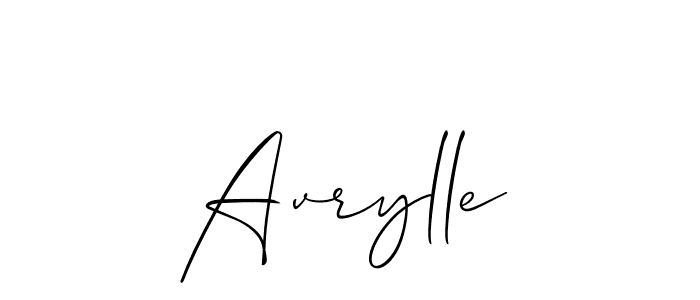 Similarly Allison_Script is the best handwritten signature design. Signature creator online .You can use it as an online autograph creator for name Avrylle. Avrylle signature style 2 images and pictures png