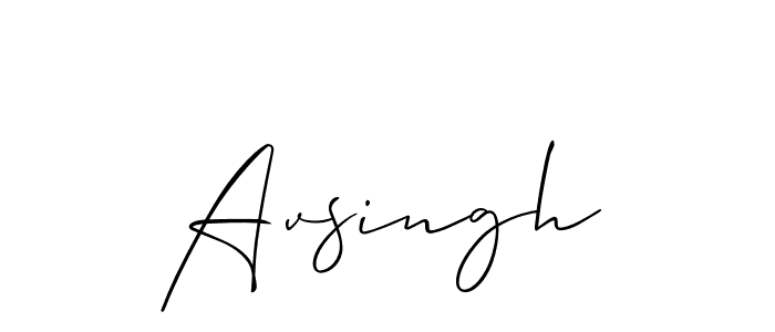 Make a short Avsingh signature style. Manage your documents anywhere anytime using Allison_Script. Create and add eSignatures, submit forms, share and send files easily. Avsingh signature style 2 images and pictures png