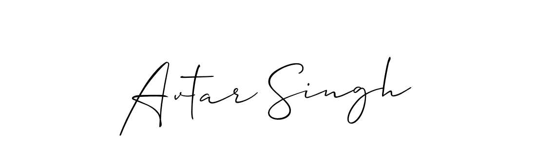 Also You can easily find your signature by using the search form. We will create Avtar Singh name handwritten signature images for you free of cost using Allison_Script sign style. Avtar Singh signature style 2 images and pictures png