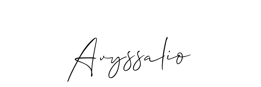 Make a short Avyssalio signature style. Manage your documents anywhere anytime using Allison_Script. Create and add eSignatures, submit forms, share and send files easily. Avyssalio signature style 2 images and pictures png