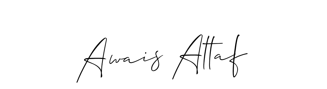 Also You can easily find your signature by using the search form. We will create Awais Altaf name handwritten signature images for you free of cost using Allison_Script sign style. Awais Altaf signature style 2 images and pictures png