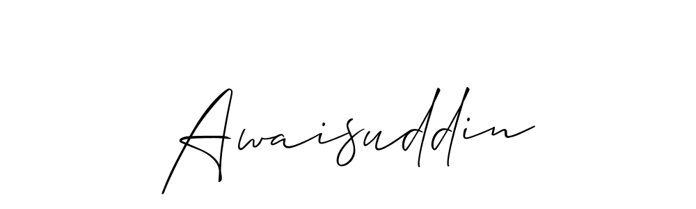 Once you've used our free online signature maker to create your best signature Allison_Script style, it's time to enjoy all of the benefits that Awaisuddin name signing documents. Awaisuddin signature style 2 images and pictures png