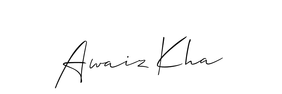 Once you've used our free online signature maker to create your best signature Allison_Script style, it's time to enjoy all of the benefits that Awaiz Kha name signing documents. Awaiz Kha signature style 2 images and pictures png