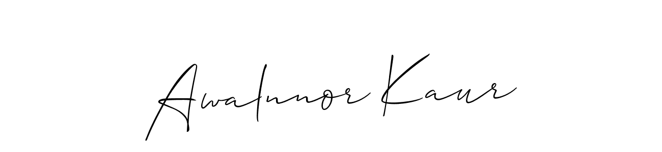 Once you've used our free online signature maker to create your best signature Allison_Script style, it's time to enjoy all of the benefits that Awalnnor Kaur name signing documents. Awalnnor Kaur signature style 2 images and pictures png