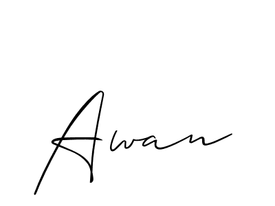 Once you've used our free online signature maker to create your best signature Allison_Script style, it's time to enjoy all of the benefits that Awan name signing documents. Awan signature style 2 images and pictures png