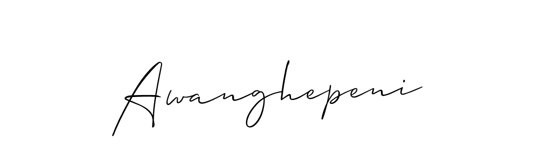 This is the best signature style for the Awanghepeni name. Also you like these signature font (Allison_Script). Mix name signature. Awanghepeni signature style 2 images and pictures png