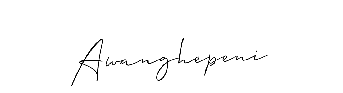 You can use this online signature creator to create a handwritten signature for the name Awanghepeni. This is the best online autograph maker. Awanghepeni signature style 2 images and pictures png