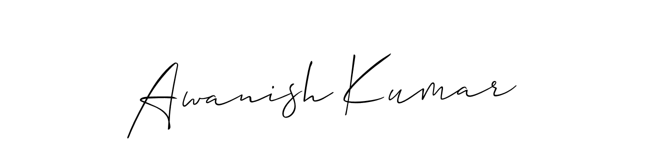 Best and Professional Signature Style for Awanish Kumar. Allison_Script Best Signature Style Collection. Awanish Kumar signature style 2 images and pictures png