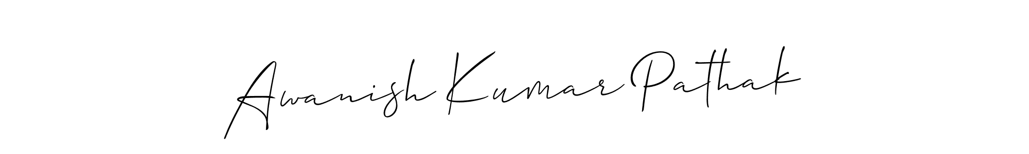 This is the best signature style for the Awanish Kumar Pathak name. Also you like these signature font (Allison_Script). Mix name signature. Awanish Kumar Pathak signature style 2 images and pictures png