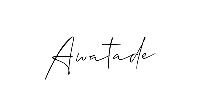 You can use this online signature creator to create a handwritten signature for the name Awatade. This is the best online autograph maker. Awatade signature style 2 images and pictures png