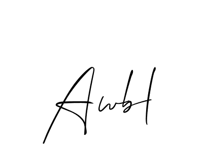 Check out images of Autograph of Awbl name. Actor Awbl Signature Style. Allison_Script is a professional sign style online. Awbl signature style 2 images and pictures png