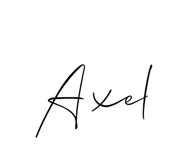 How to Draw Axel signature style? Allison_Script is a latest design signature styles for name Axel. Axel signature style 2 images and pictures png