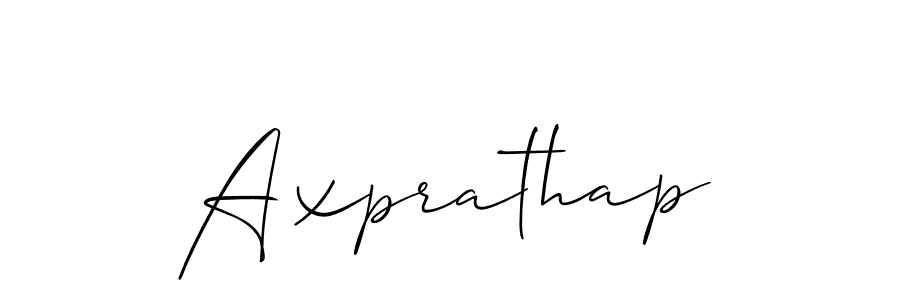How to make Axprathap name signature. Use Allison_Script style for creating short signs online. This is the latest handwritten sign. Axprathap signature style 2 images and pictures png