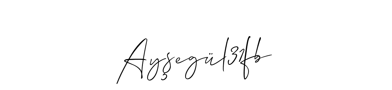 This is the best signature style for the Ayşegül31fb name. Also you like these signature font (Allison_Script). Mix name signature. Ayşegül31fb signature style 2 images and pictures png