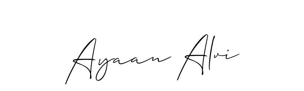 Make a beautiful signature design for name Ayaan Alvi. Use this online signature maker to create a handwritten signature for free. Ayaan Alvi signature style 2 images and pictures png