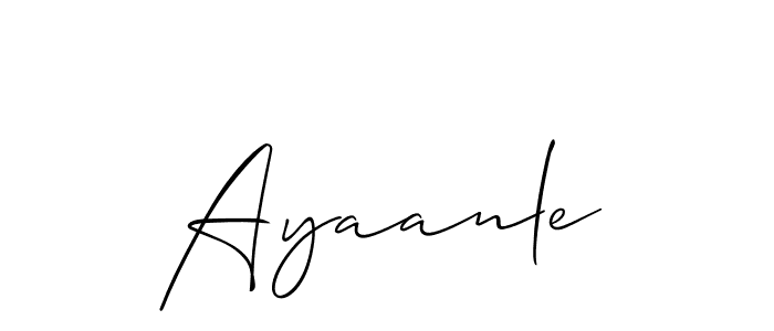 Make a short Ayaanle signature style. Manage your documents anywhere anytime using Allison_Script. Create and add eSignatures, submit forms, share and send files easily. Ayaanle signature style 2 images and pictures png