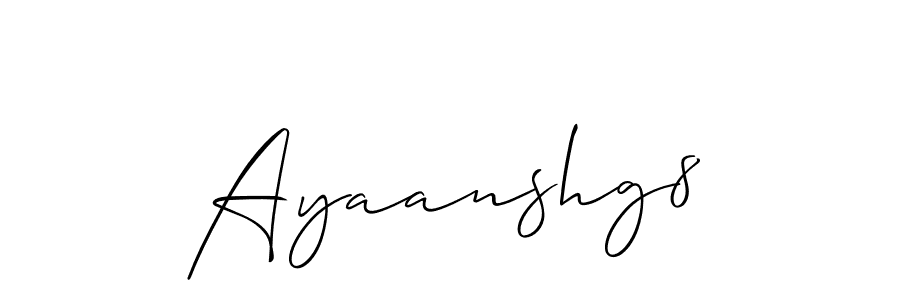 Make a short Ayaanshg8 signature style. Manage your documents anywhere anytime using Allison_Script. Create and add eSignatures, submit forms, share and send files easily. Ayaanshg8 signature style 2 images and pictures png