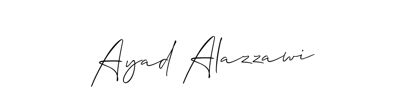 Make a short Ayad Alazzawi signature style. Manage your documents anywhere anytime using Allison_Script. Create and add eSignatures, submit forms, share and send files easily. Ayad Alazzawi signature style 2 images and pictures png