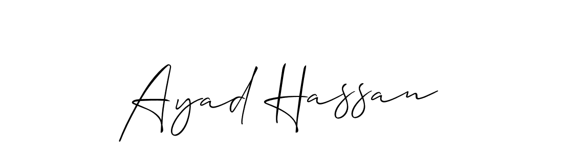 Once you've used our free online signature maker to create your best signature Allison_Script style, it's time to enjoy all of the benefits that Ayad Hassan name signing documents. Ayad Hassan signature style 2 images and pictures png