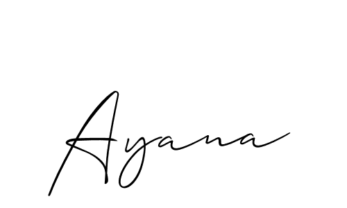 How to Draw Ayana signature style? Allison_Script is a latest design signature styles for name Ayana. Ayana signature style 2 images and pictures png