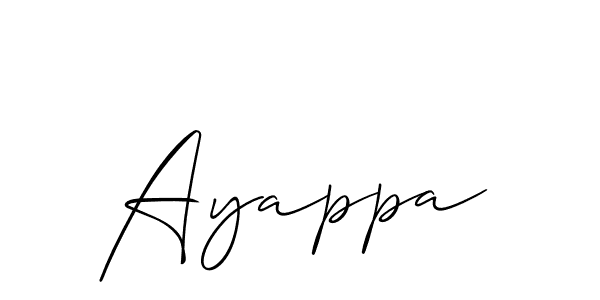 How to Draw Ayappa signature style? Allison_Script is a latest design signature styles for name Ayappa. Ayappa signature style 2 images and pictures png