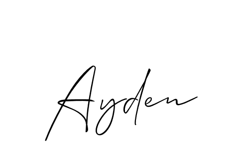 This is the best signature style for the Ayden name. Also you like these signature font (Allison_Script). Mix name signature. Ayden signature style 2 images and pictures png