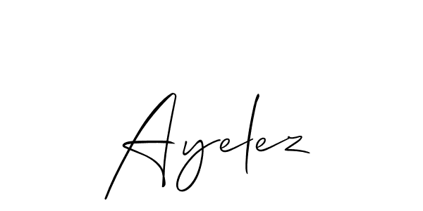 Check out images of Autograph of Ayelez name. Actor Ayelez Signature Style. Allison_Script is a professional sign style online. Ayelez signature style 2 images and pictures png