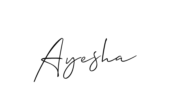 if you are searching for the best signature style for your name Ayesha. so please give up your signature search. here we have designed multiple signature styles  using Allison_Script. Ayesha signature style 2 images and pictures png