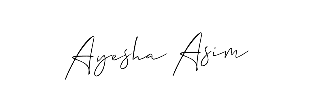 Similarly Allison_Script is the best handwritten signature design. Signature creator online .You can use it as an online autograph creator for name Ayesha Asim. Ayesha Asim signature style 2 images and pictures png