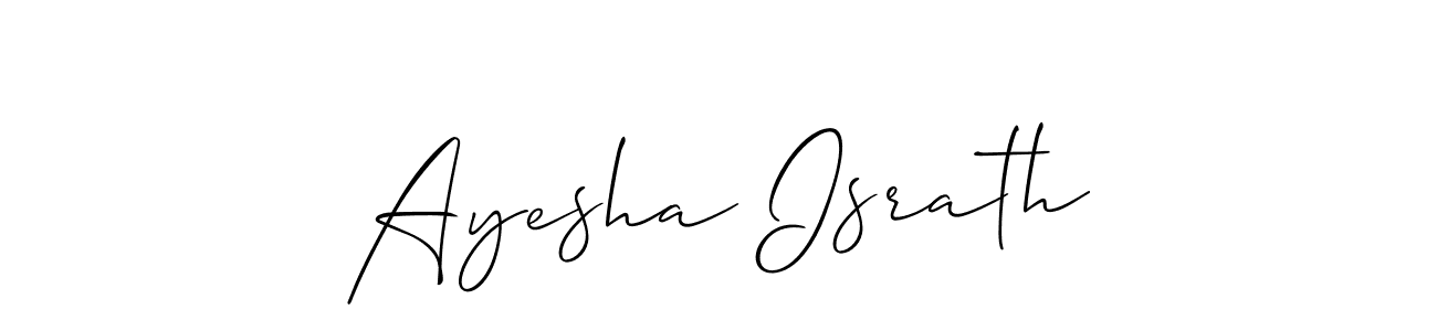 How to Draw Ayesha Israth signature style? Allison_Script is a latest design signature styles for name Ayesha Israth. Ayesha Israth signature style 2 images and pictures png