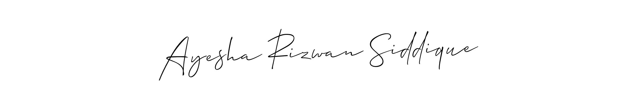 Similarly Allison_Script is the best handwritten signature design. Signature creator online .You can use it as an online autograph creator for name Ayesha Rizwan Siddique. Ayesha Rizwan Siddique signature style 2 images and pictures png