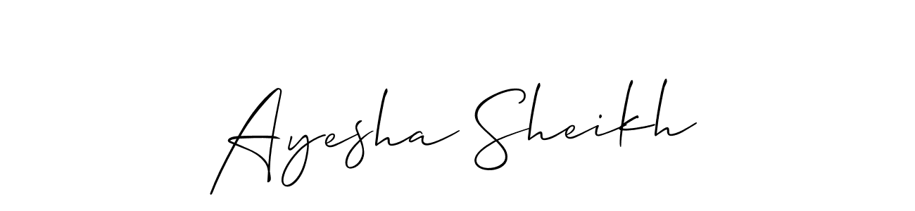 Here are the top 10 professional signature styles for the name Ayesha Sheikh. These are the best autograph styles you can use for your name. Ayesha Sheikh signature style 2 images and pictures png