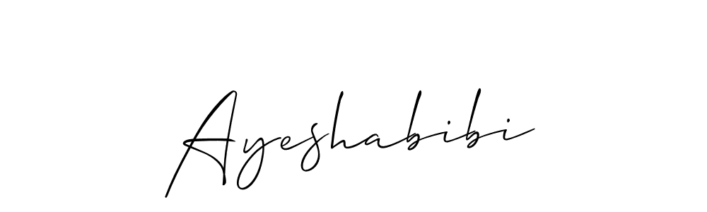 Here are the top 10 professional signature styles for the name Ayeshabibi. These are the best autograph styles you can use for your name. Ayeshabibi signature style 2 images and pictures png