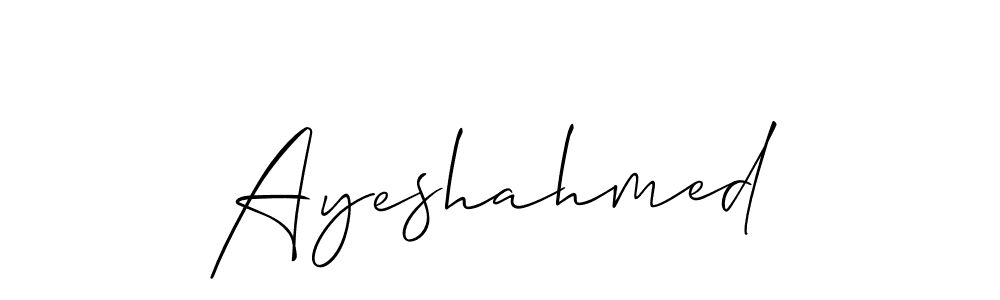 This is the best signature style for the Ayeshahmed name. Also you like these signature font (Allison_Script). Mix name signature. Ayeshahmed signature style 2 images and pictures png