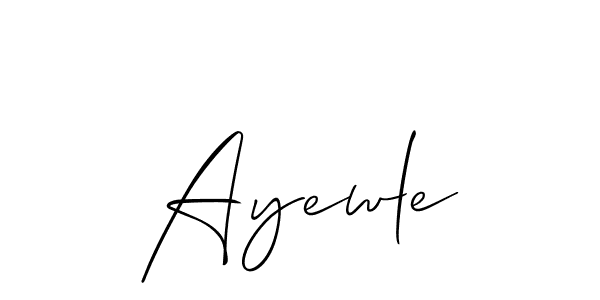 Allison_Script is a professional signature style that is perfect for those who want to add a touch of class to their signature. It is also a great choice for those who want to make their signature more unique. Get Ayewle name to fancy signature for free. Ayewle signature style 2 images and pictures png