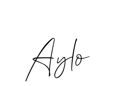 if you are searching for the best signature style for your name Aylo. so please give up your signature search. here we have designed multiple signature styles  using Allison_Script. Aylo signature style 2 images and pictures png