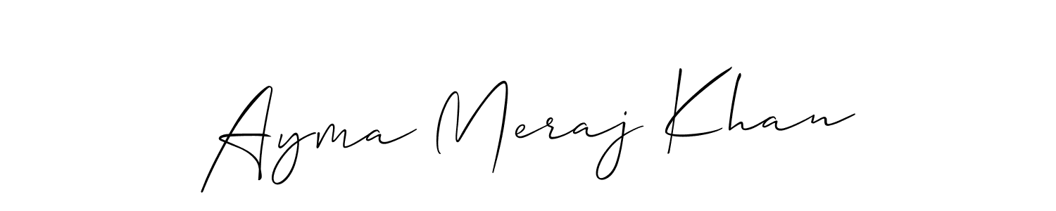 Best and Professional Signature Style for Ayma Meraj Khan. Allison_Script Best Signature Style Collection. Ayma Meraj Khan signature style 2 images and pictures png