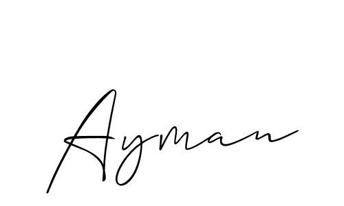 Make a short Ayman signature style. Manage your documents anywhere anytime using Allison_Script. Create and add eSignatures, submit forms, share and send files easily. Ayman signature style 2 images and pictures png