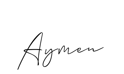 The best way (Allison_Script) to make a short signature is to pick only two or three words in your name. The name Aymen include a total of six letters. For converting this name. Aymen signature style 2 images and pictures png