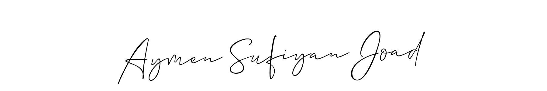 Here are the top 10 professional signature styles for the name Aymen Sufiyan Joad. These are the best autograph styles you can use for your name. Aymen Sufiyan Joad signature style 2 images and pictures png