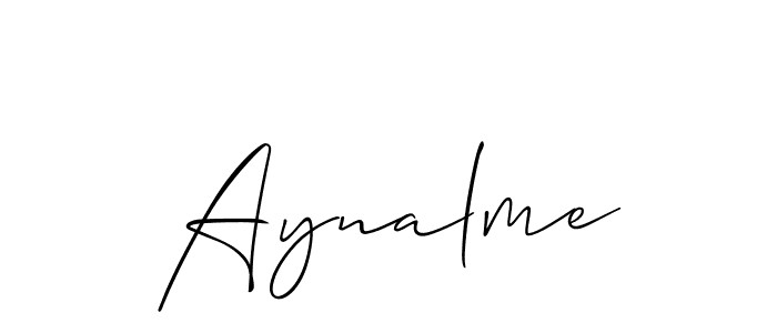 if you are searching for the best signature style for your name Aynalme. so please give up your signature search. here we have designed multiple signature styles  using Allison_Script. Aynalme signature style 2 images and pictures png