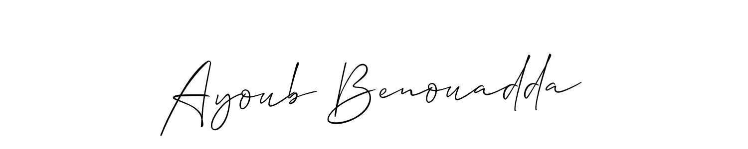 See photos of Ayoub Benouadda official signature by Spectra . Check more albums & portfolios. Read reviews & check more about Allison_Script font. Ayoub Benouadda signature style 2 images and pictures png