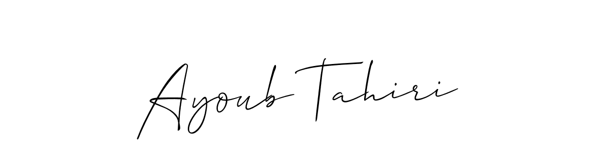Check out images of Autograph of Ayoub Tahiri name. Actor Ayoub Tahiri Signature Style. Allison_Script is a professional sign style online. Ayoub Tahiri signature style 2 images and pictures png