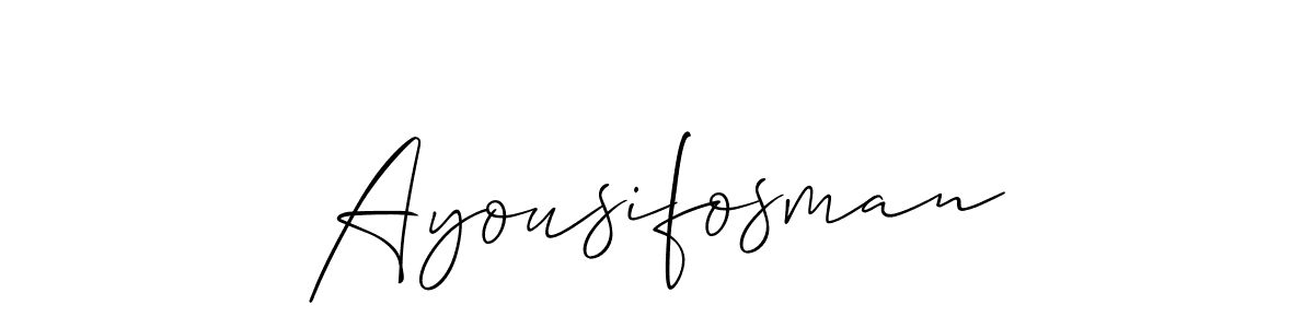 Best and Professional Signature Style for Ayousifosman. Allison_Script Best Signature Style Collection. Ayousifosman signature style 2 images and pictures png